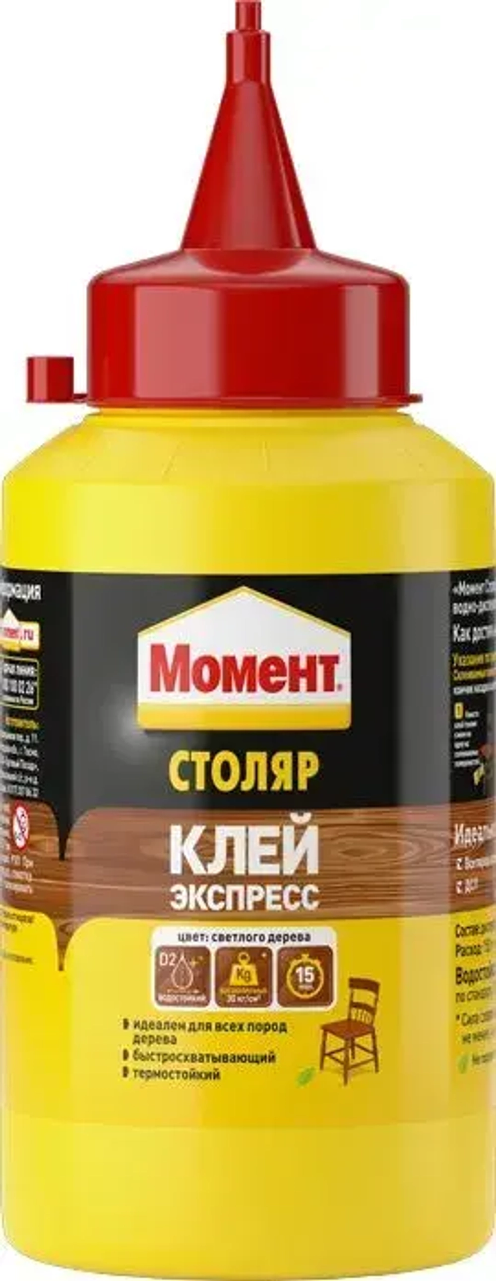 Столярный клей момент ПВА экспресс 250г