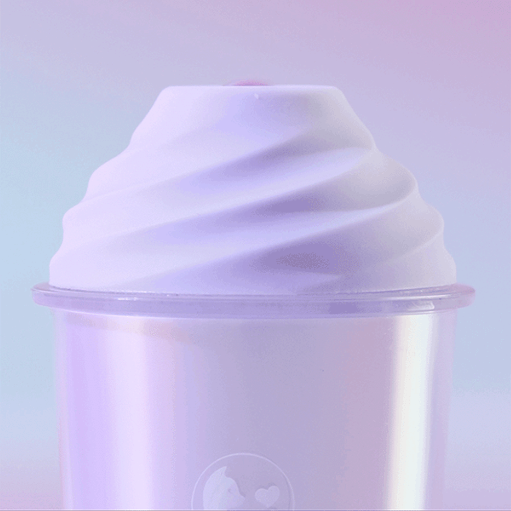 Портативный вакуумный клиторальный стимулятор 9,2см с подогревом BeYourLover Joy Cup BX288A