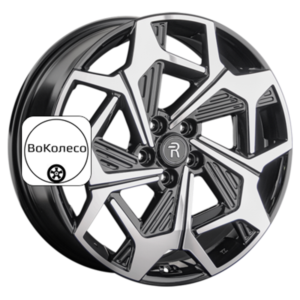 7,5x19/5x114,3 ET49,5 D67,1 KI388 BKF (конус, C570) Replay