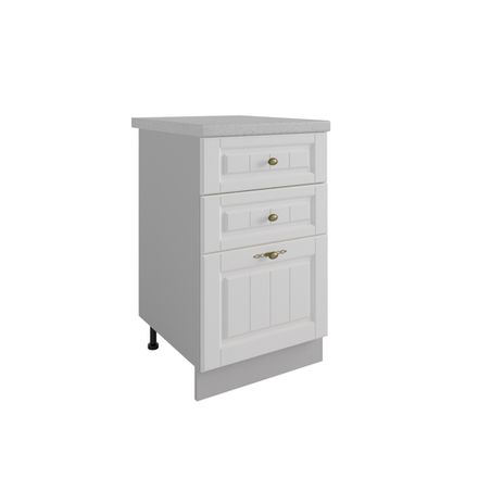 Кухня Модуль СЯБ 500 Империя Эмалит серый