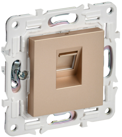 SKANDY Розетка компьютерная RJ45 кат.5E SK-K01Sa песочный IEK