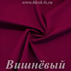 Матовый бифлекс, Вишнёвый, 200 гр/м, розница от 30 см