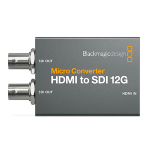 Микро-конвертер Blackmagic Micro Converter HDMI to SDI 12G PSU