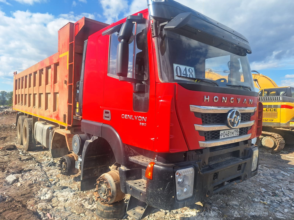 HONGYAN 908 8x4 Самосвал CQ3406HV39 (Дизельный, 8,7 л, 387 л.с., МТ)