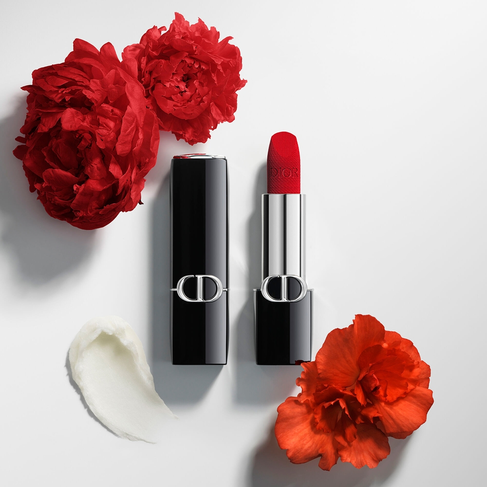 DIOR Rouge Dior - Помада для губ с долгим сроком носки, флакон с возможностью пополнения. оттенок 764 Rouge Gipsy Velvet, 3 g