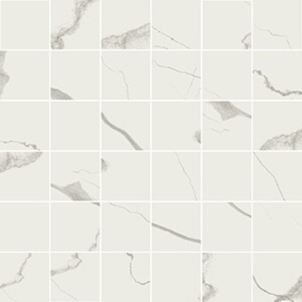 41zero42 Mate Mos.Marmo Bianco 30x30