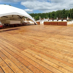 Доска палубная из лиственницы 2000х145х28 мм сорт Прима