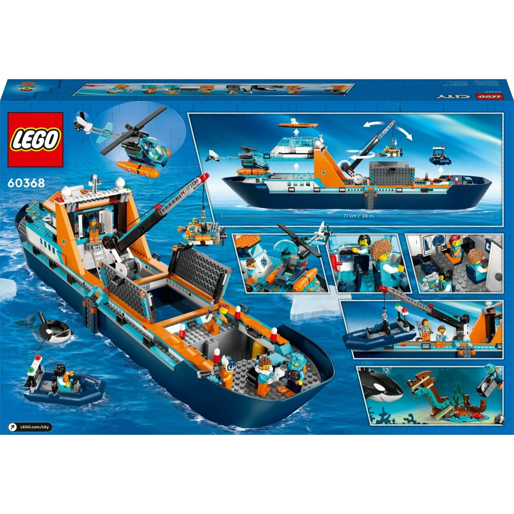 LEGO City — Лодка исследователя Арктики 60368 / артикул   60368  / GTIN 5702017416281