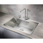 Мойка для кухни Milacio Denia 750 Steel MC.77500 сталь нержавеющая