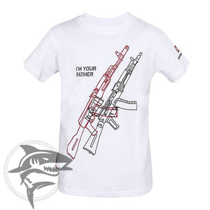 Футболка детская, принт “I’m your father” белая