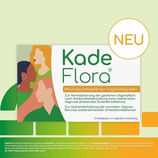 KadeFlora вагинальные капсулы с молочнокислыми бактериями