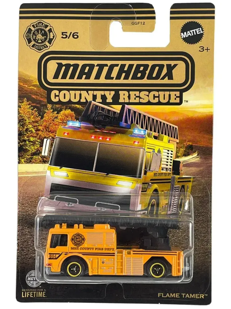 Машинка Хот Вилс Matchbox Flame Tamer GGF12 HVR93