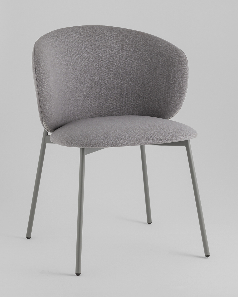 Стул Блейз велюр серый