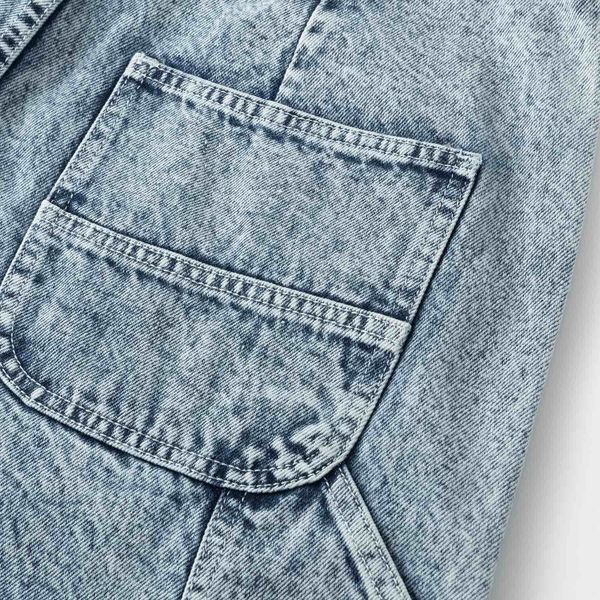 Шорты Джинсовые синие - фото 8