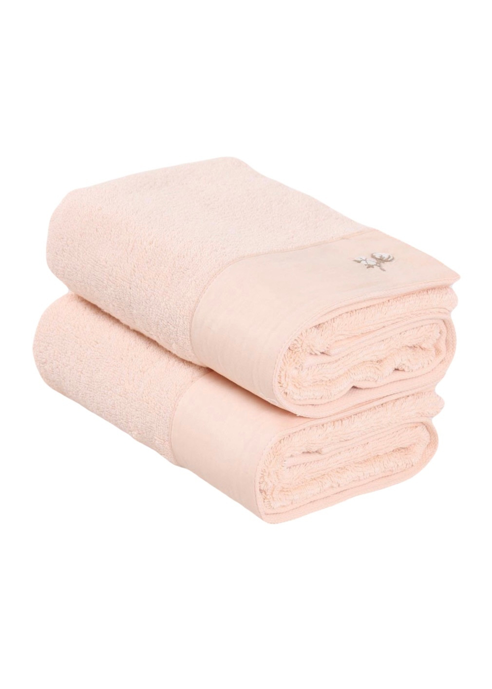 Полотенце из органического хлопка Pure Cotton 50х90 пудровый