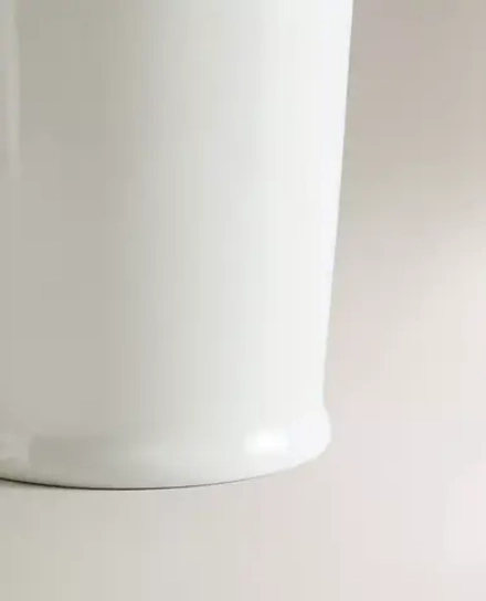 ZARA HOME СОСУД ИЗ КЕРАМИКИ, ЭКРЮ