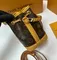 Сумка Louis Vuitton Nano Noé, коричневый