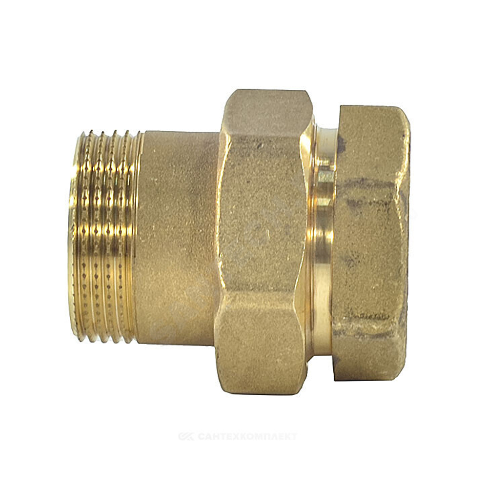 Соединитель латунь американка Ду 32 (1 1/4") прямой ВР/НР R18SP Giacomini R18SPY006