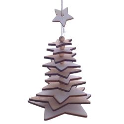 GAEM Украшение новогоднее "Елка", L9 W9 H15 см, 5в.