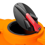 Ёмкость для перевозки воды и жидких удобрений, КАС Полимер-Групп G 2000 КАС (откидная крышка) 2000 л. горизонтальная (1750x1270x1350см;95кг;оранжевый) - арт.559060