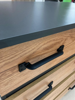 Комод Лофт графит/крафт