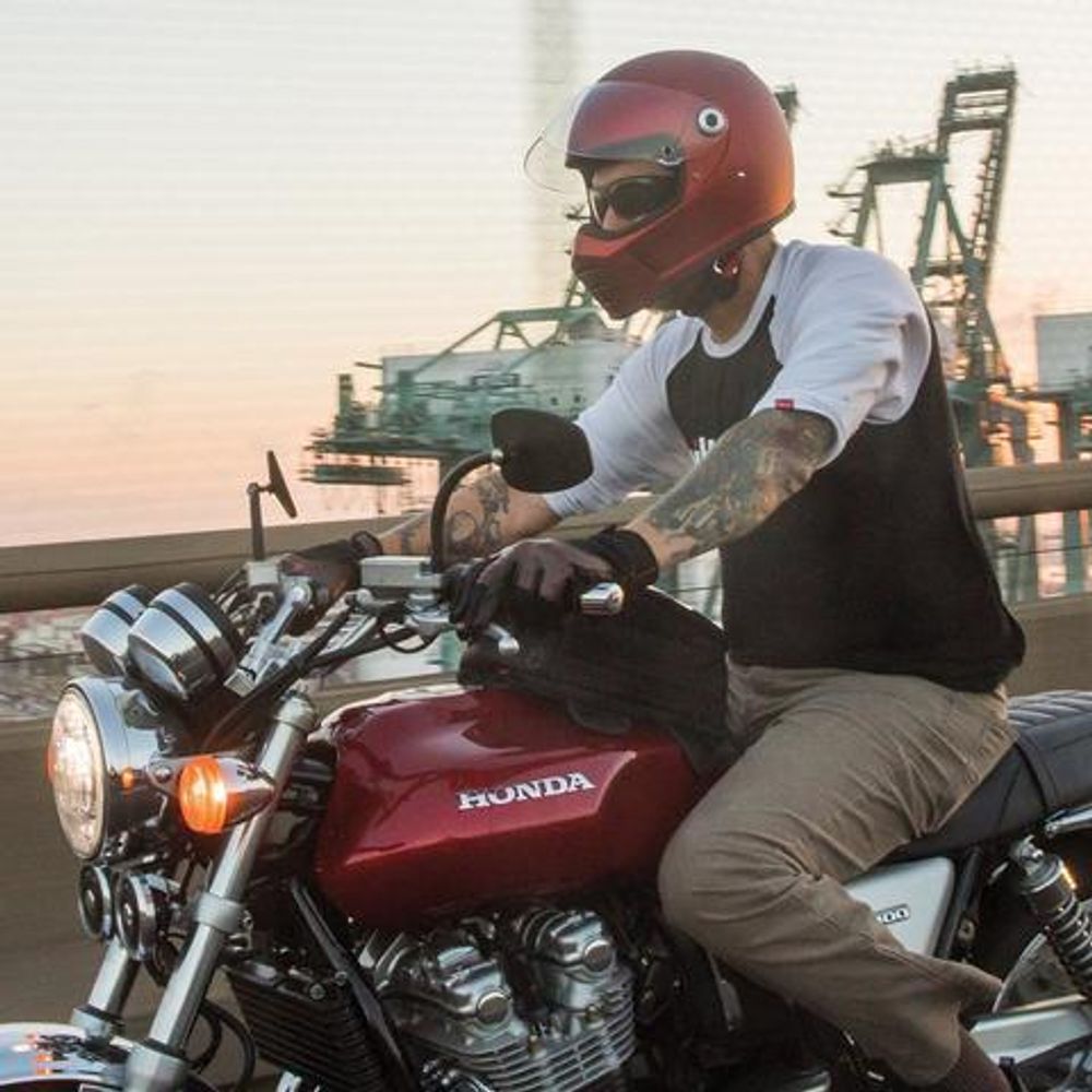 Lane Splitter Flat / Матовый / Красный