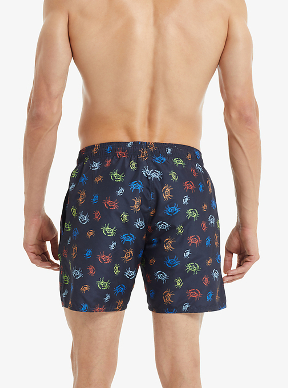 Мужские пляжные шорты черный