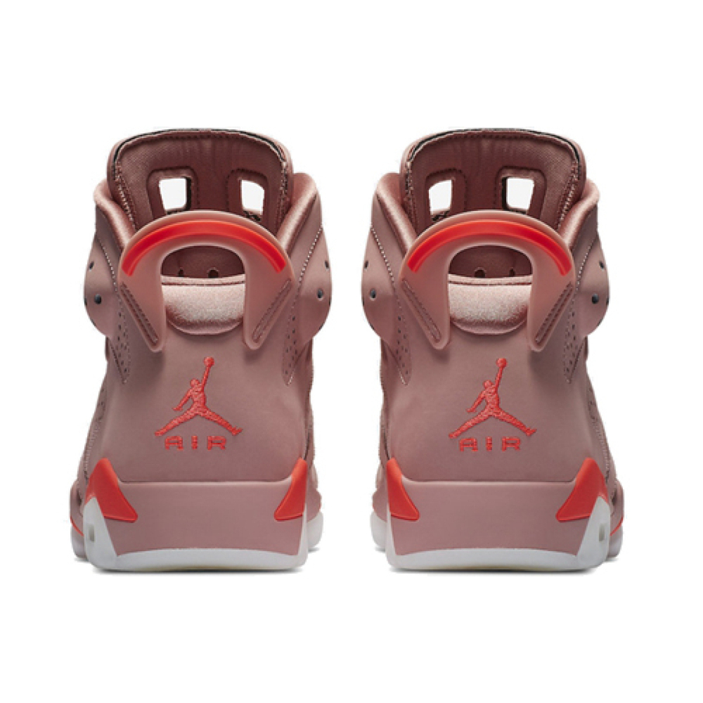 Кроссовки Air Jordan 6 Retro Rust Pink x Aleali May