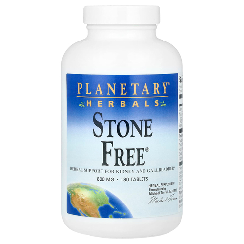 Planetary Herbals, Stone Free®, 180 таблеток