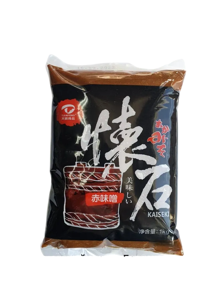 Соевая паста Мисо Tianpeng Kaiseki Тёмная 1 кг x 2 шт