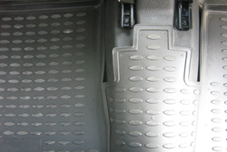 Коврики Standard, в салон RENAULT Kangoo 1998-  4 шт. (полиуретан, чёрные) Element.NLC.41.02.210