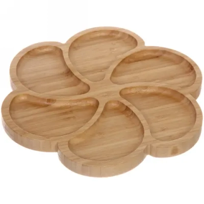 Менажница бамбуковая «SHEF» 24,5см 6секций