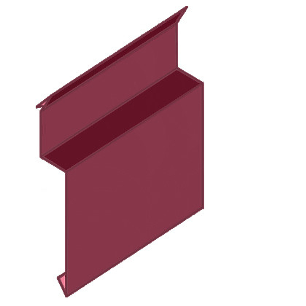 Планка примыкания S6 Pe Ral 3005