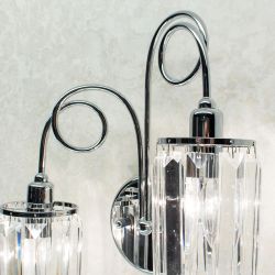 Citilux Синди CL330321 Бра хрустальное с выключателем Хром