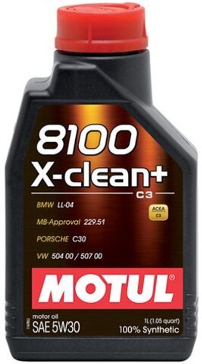 MOTUL 8100 X-CLEAN+ 5W30 (1л) VN синтетическое моторное масло