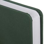 Ежедневник датированный 2023 А5 138x213 мм BRAUBERG "Control", под кожу, зеленый, 114092