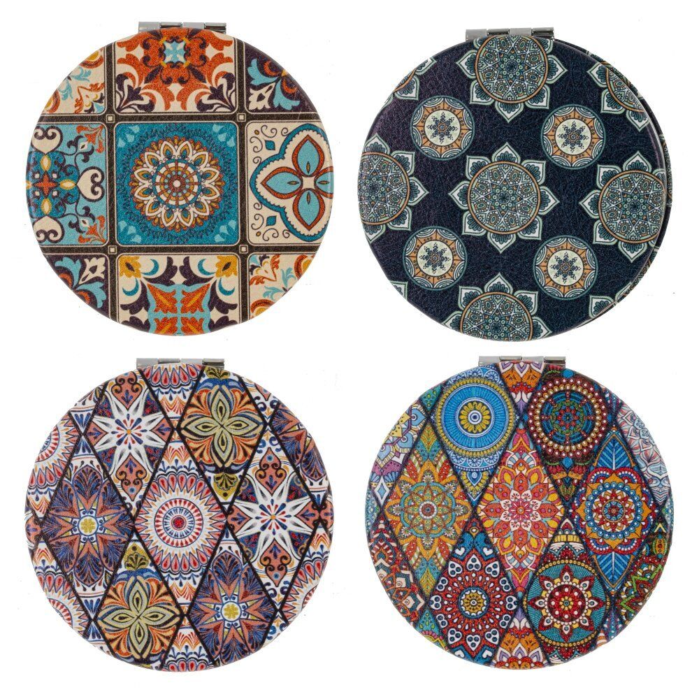 GAEM Зеркало карманное (блок 12шт), L7 W7 H1 см, 4в.