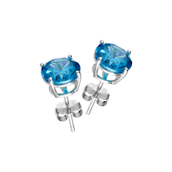 Серьги пусеты Topaz XS