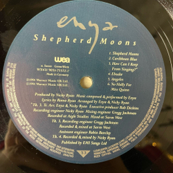 Винтажная виниловая пластинка LP Enya Shepherd Moons (Germany 1991)