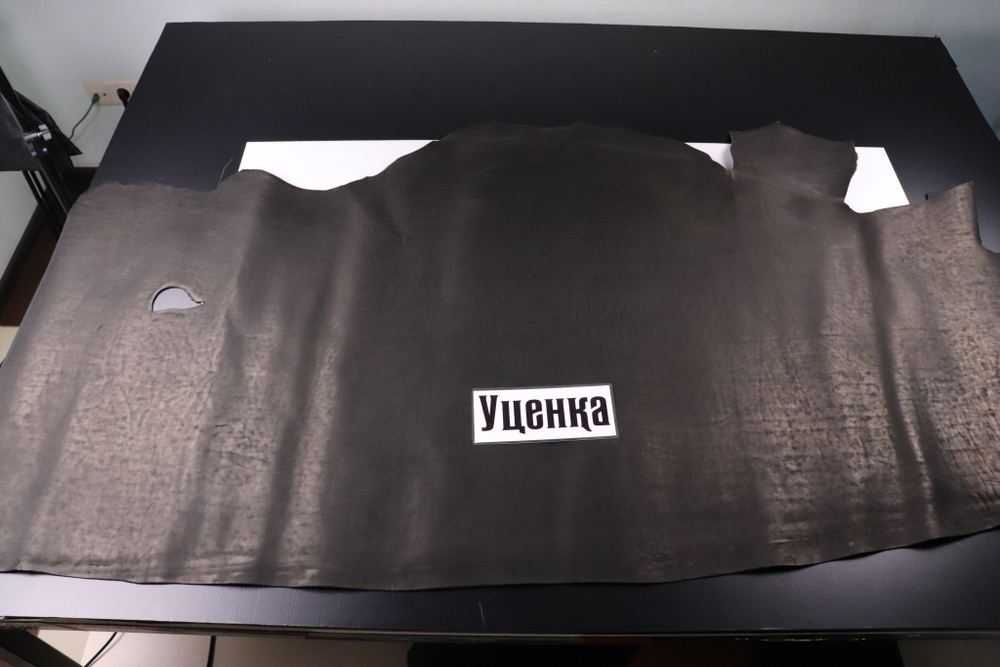 Уценка: 1,5-1,8 Юфть черная 175 дм²