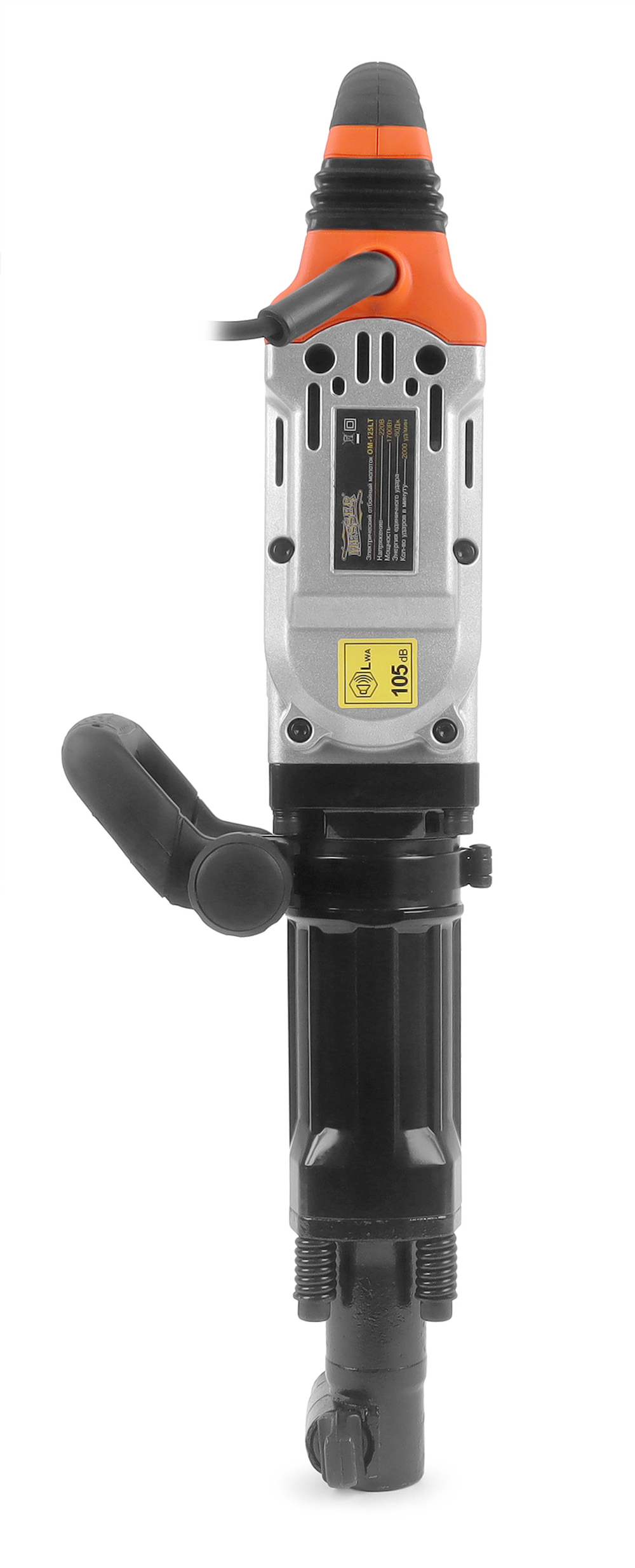 Электрический отбойный молоток MESSER OM-125LT удар 80 Дж