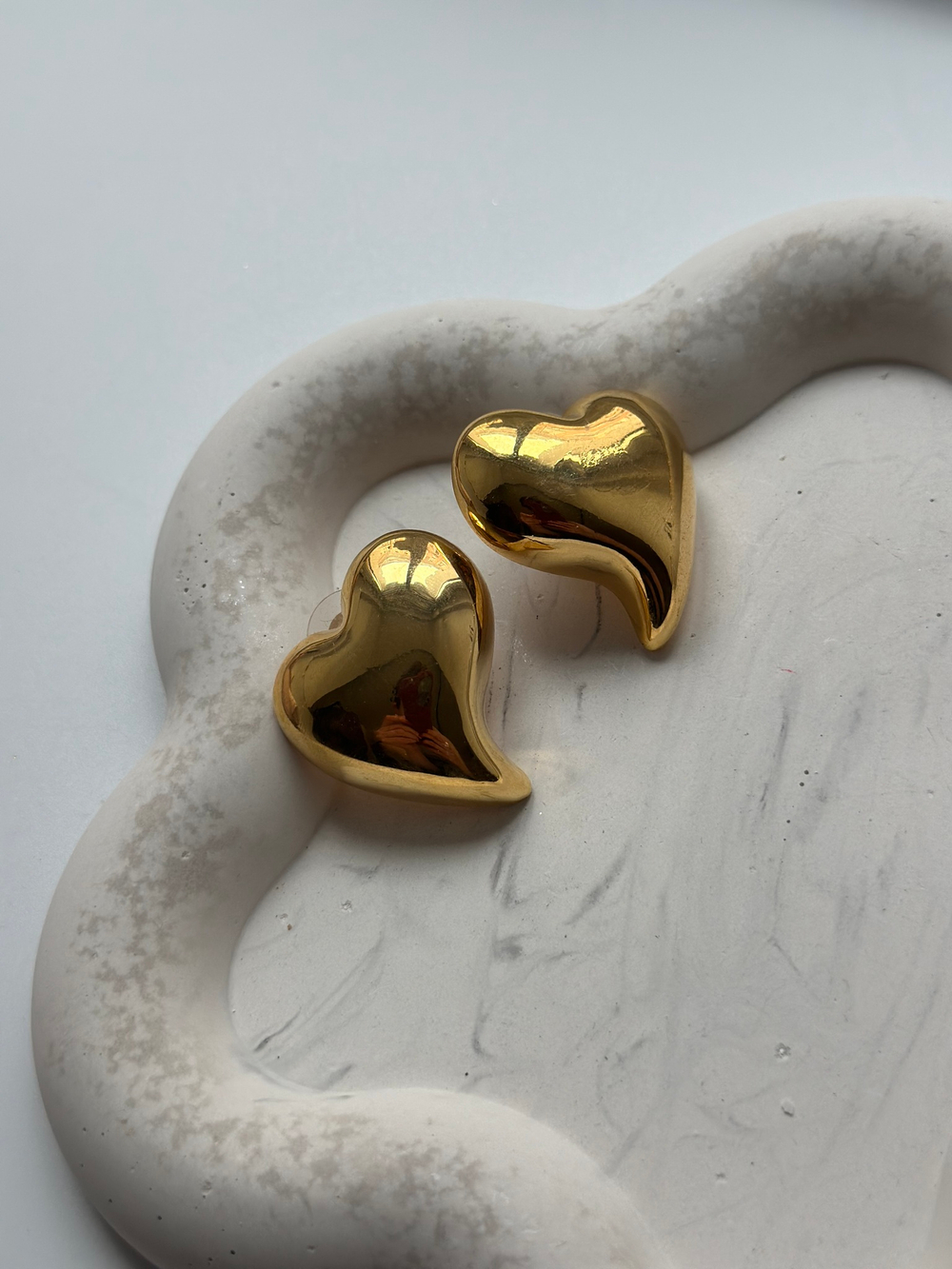 Серьги HEART GOLD