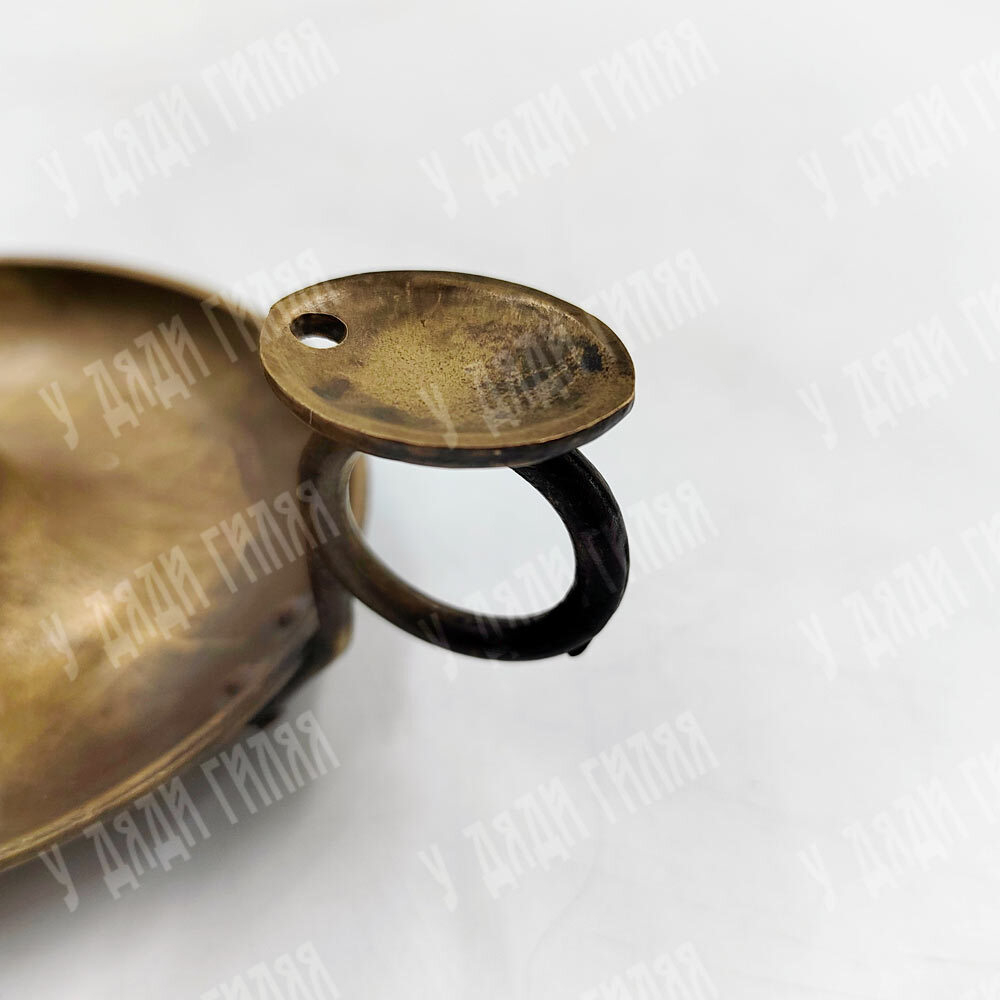 Старинный подсвечник в стиле Грюндер. Бронза. Вторая половина XIX в. Австрия.