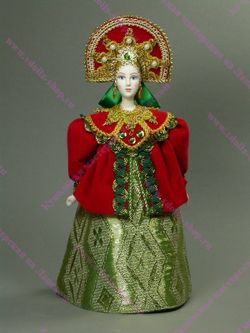 Кукла в русском народном костюме
