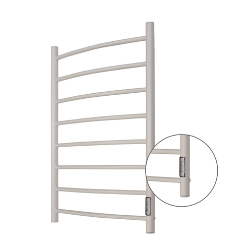 Полотенцесушитель MELODIA 50*80 П-8 сухой ТЭН 99Вт, диммер, БЕЛЫЙ MTRCAE5080wt