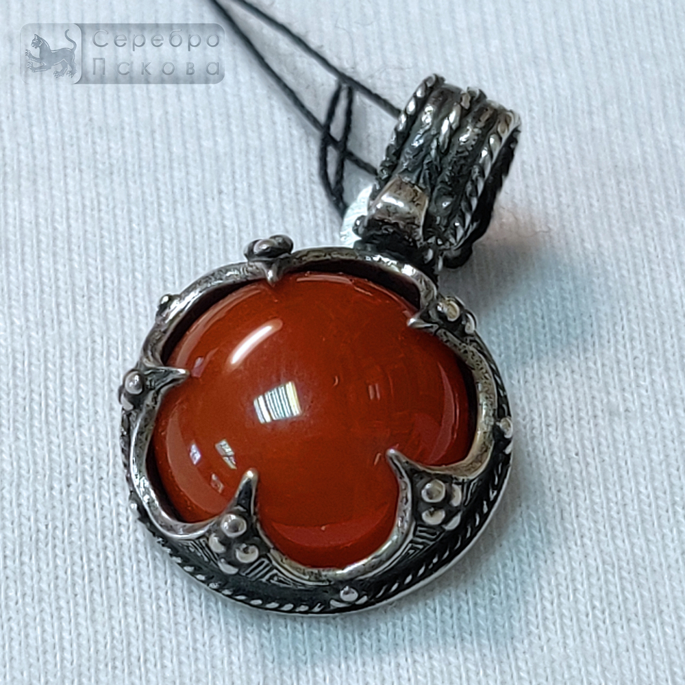 Подвеска "Готланд" сердолик