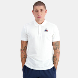 Мужское теннисное поло Le Coq Sportif Essential N°1 Polo Men - White