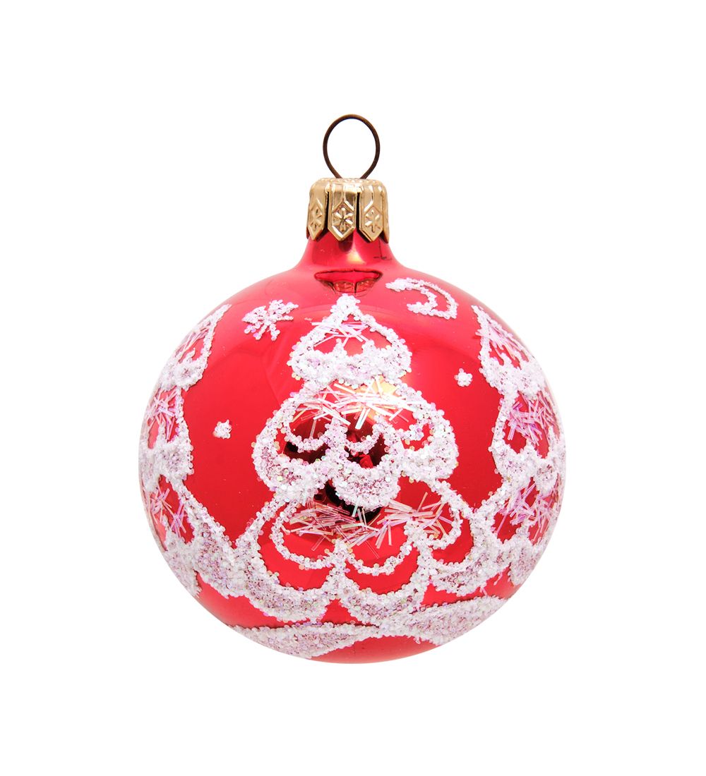 Элита НФШ-1198/1 Набор ел.украшений Шар 3шт «Ёлочка» 60 мм