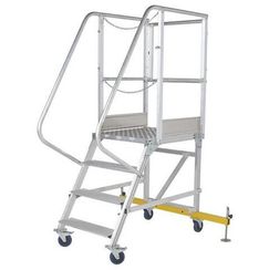 Вышка - стремянка разборная на колесах (150кг+150кг) MEGAL ВС2-1.0