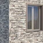 Сайдинг металлический Корабельная доска ECOSTEEL Глянец 0,5мм Камень